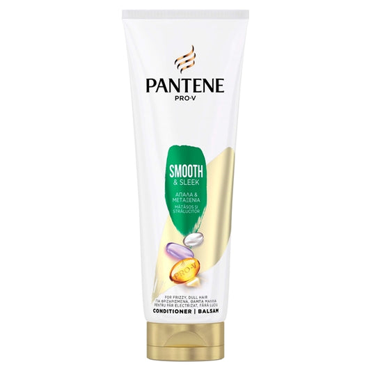 Pantene Smooth & Silk Moisturizing Conditioner for All Hair Types 220ml (8006540597361)