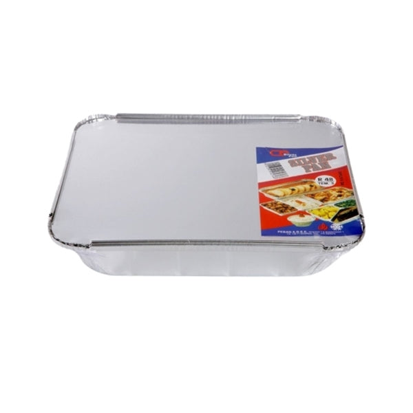 Silver Pan R33 Σκεύος Αλουμινίου 3τμχ με Καπάκι (5202391162366)