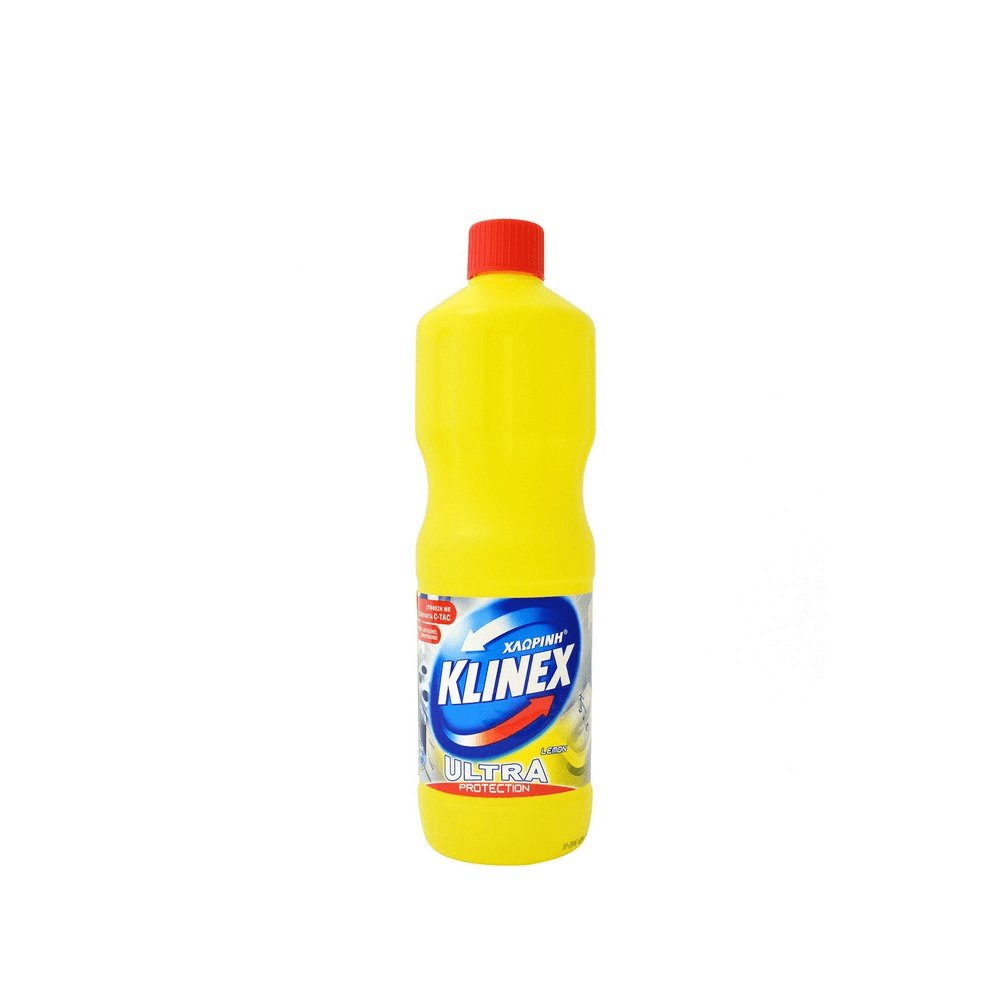 Klinex Ultra Protection Liquid Chlorine with Lemon Scent 1.25lt 12t (5201028094407)