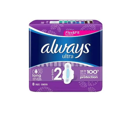 Always Ultra Long Plus Σερβιέτες Με Φτερά 8τεμ 24τ (4015400759119)