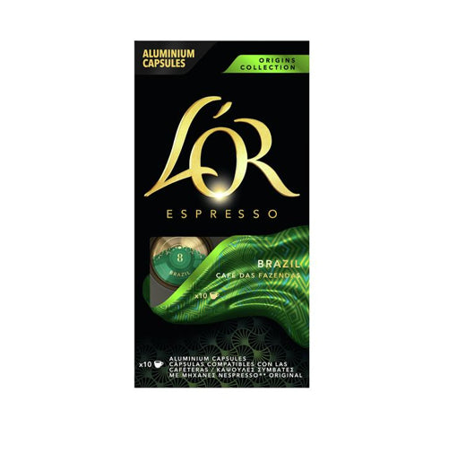 L'Or Κάψουλες Espresso Brazil 10caps 20τ (8711000573471)