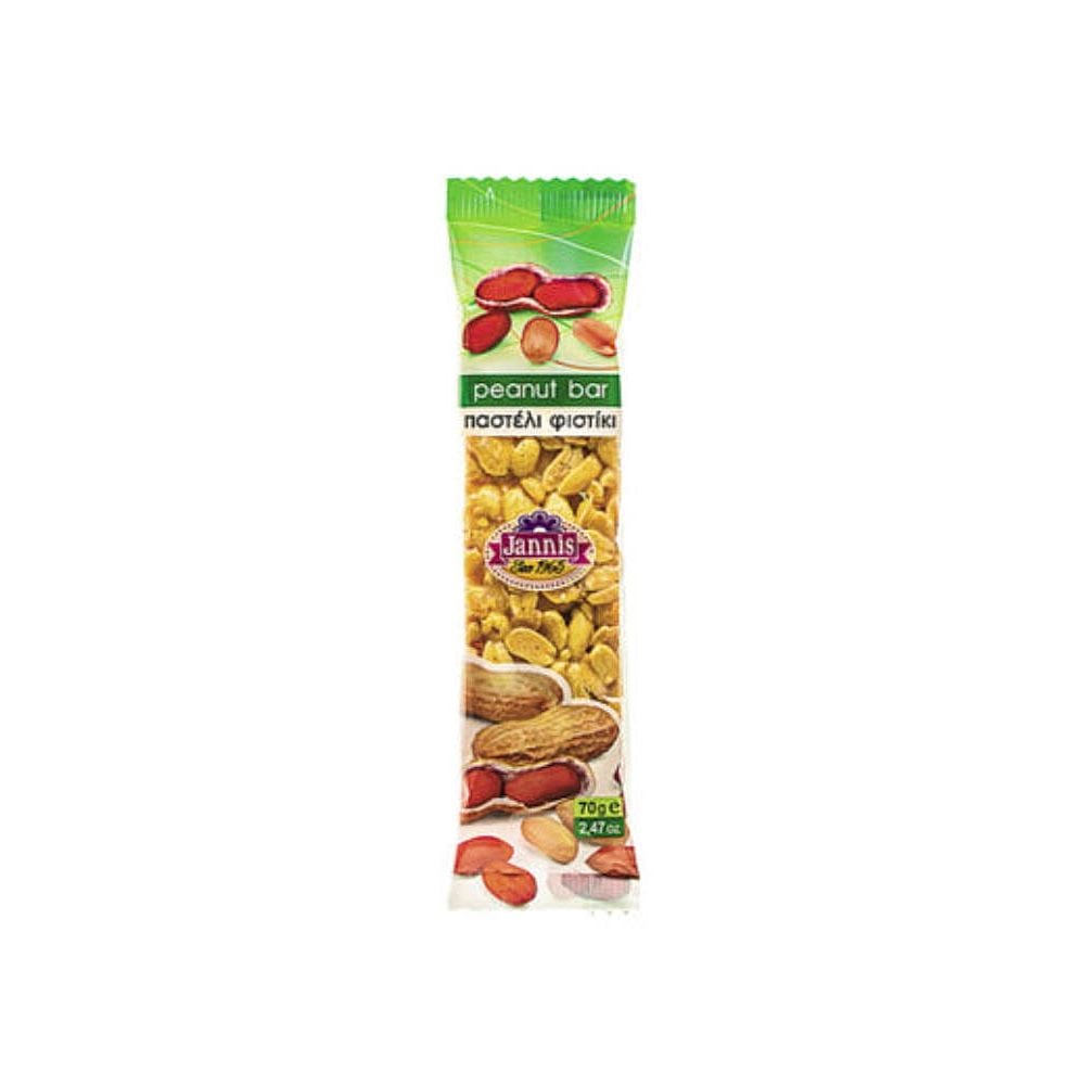 Παστέλι με Φιστίκι Jannis 70gr (5201041015502)