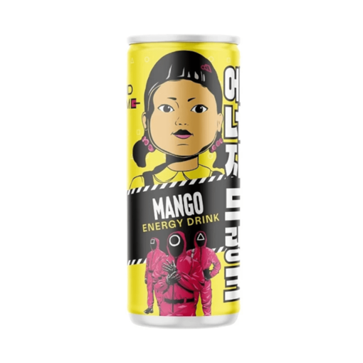Squid Game Mango Energy Drink 250ml 24τ (8721082875875)