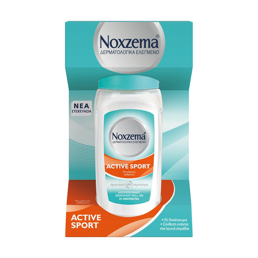 Noxzema Active Sport Anti-perspirant Deodorant 48h in Roll-On 50ml 6t (5000174465594)