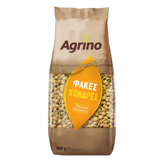 Agrino Φακές Χονδρές 500gr 12τ (5201502117110)