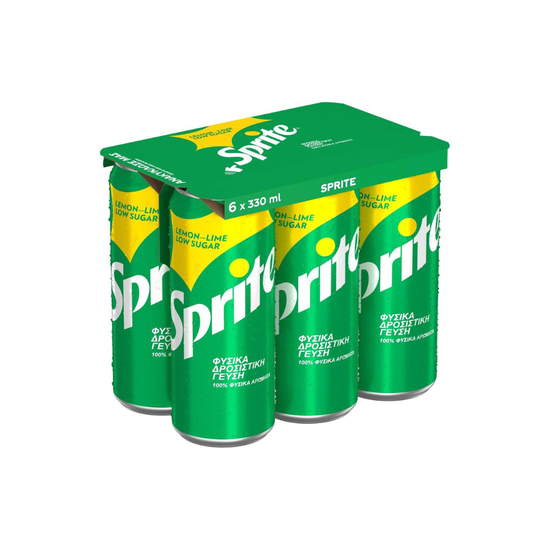 SPRITE Αναψυκτικό Γκαζόζα 6x330ml 4σ (5449000056085)