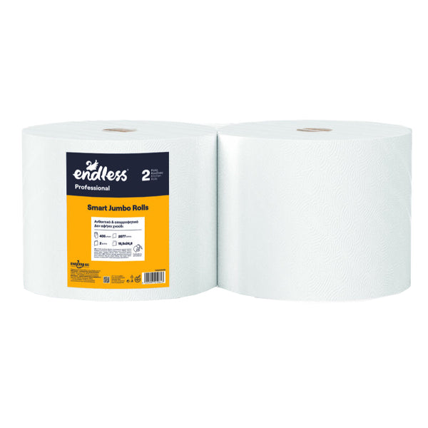 Endless Χαρτί Κουζίνας Smart Jumbo 2Ρολά *3860gr (5202995010643)
