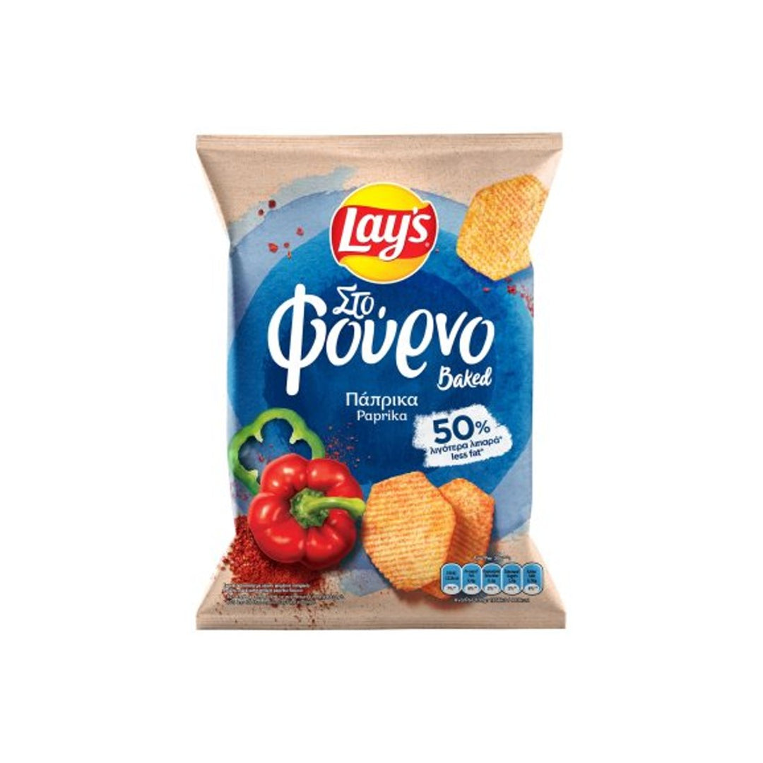LAYS ΠΑΤΑΤΑΚΙΑ ΣΤΟ ΦΟΥΡΝΟ ΠΑΠΡΙΚΑ 105ΓΡ (Σ24) (5201024786085)