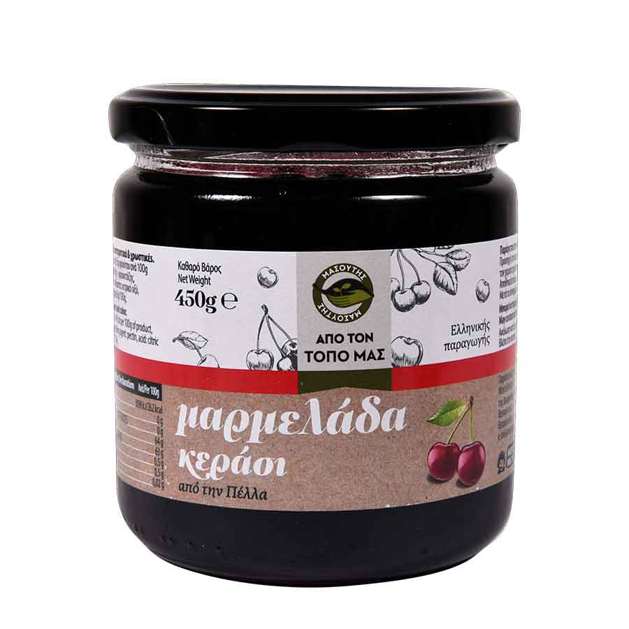 ΜΑΣΟΥΤΗ ΜΑΡΜΕΛΑΔΑ 55% ΚΕΡΑΣΙ 450gr. (Σ12) (5203278051599)