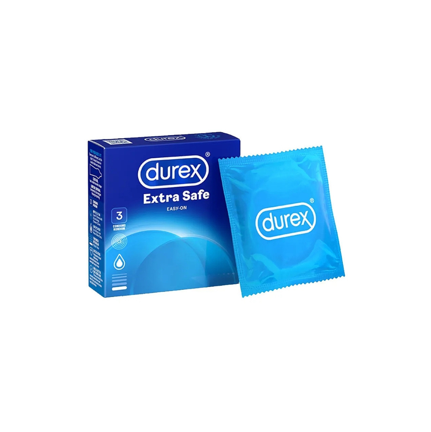 DUREX CONDOM 3PCS EXTRA SAFE (Σ12) (5010232967472)
