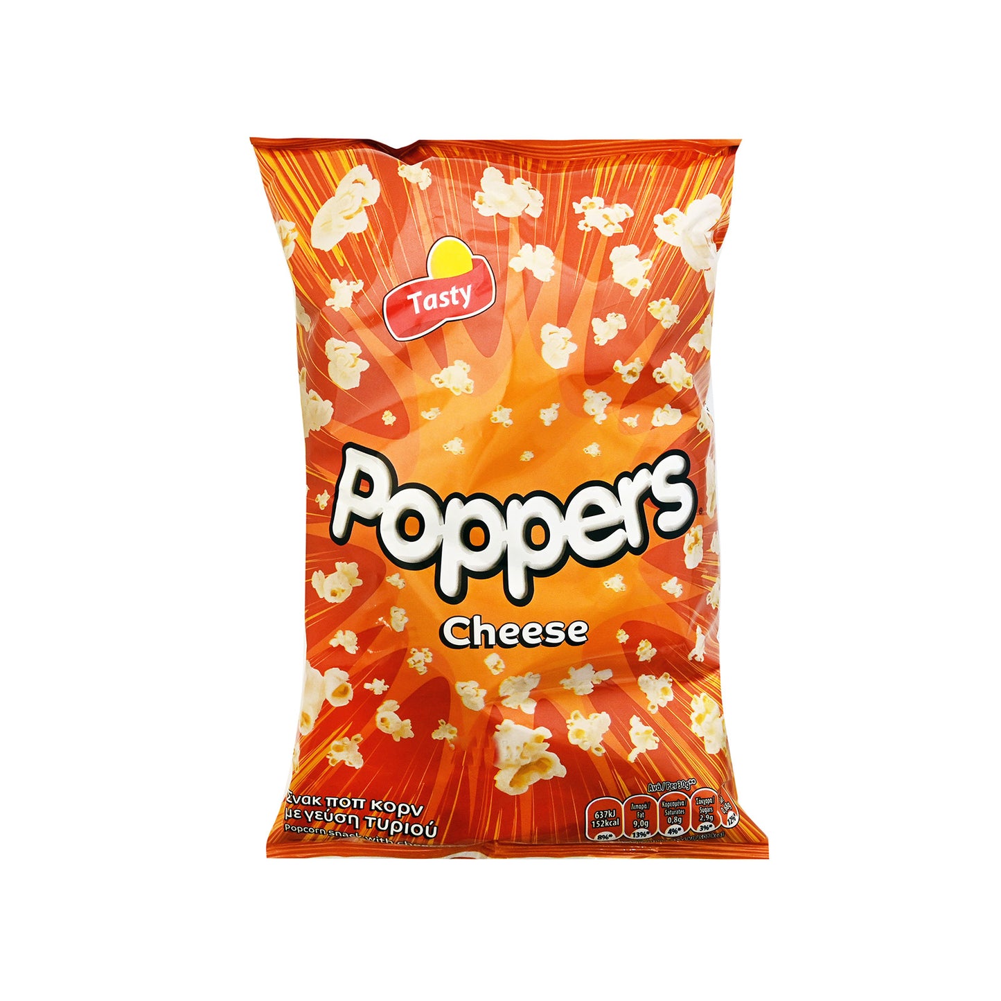 TASTY POPPERS CHEESE 75gr. (Σ19) (5201024010555)