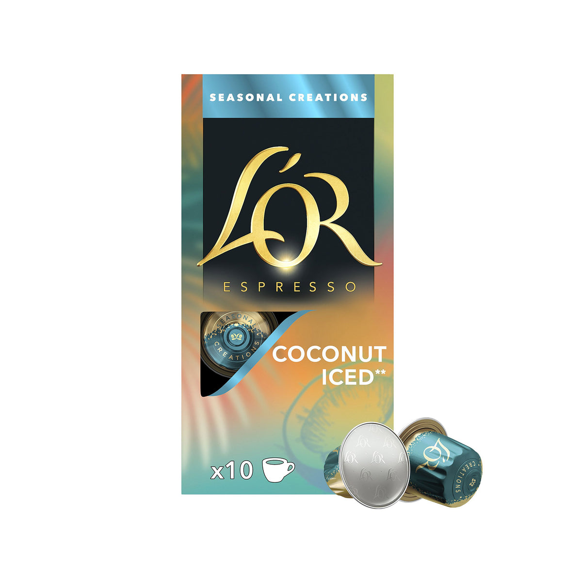 LOR ESPRESSO CAPS (10τεμ.) - (COCONUT ICED) (Σ10) (8711000581049)