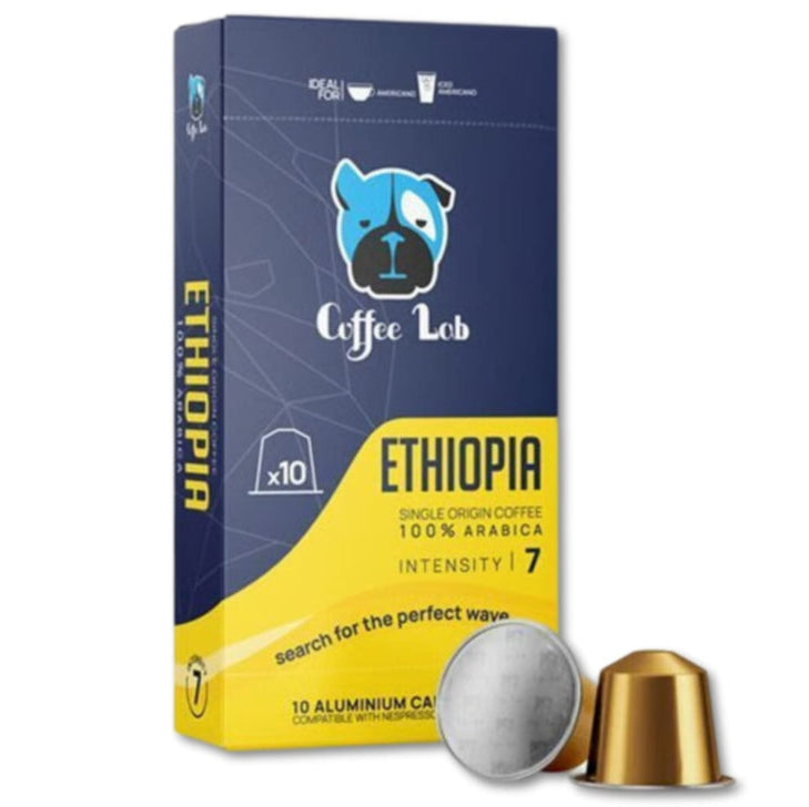 COFFEE LAB ΚΑΨΟΥΛΕΣ 10*55gr. - (ETHIOPIA) (Σ10) (5212042900506)