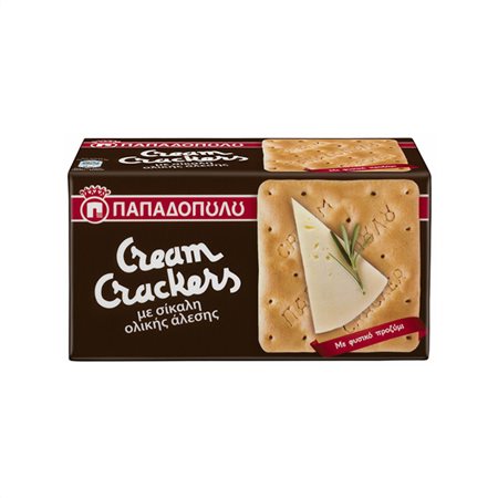 ΠΑΠΑΔΟΠΟΥΛΟΥ CREAM CRACKERS 175gr - (ΣΙΚΑΛΗΣ) (Σ12) (5201004042644)