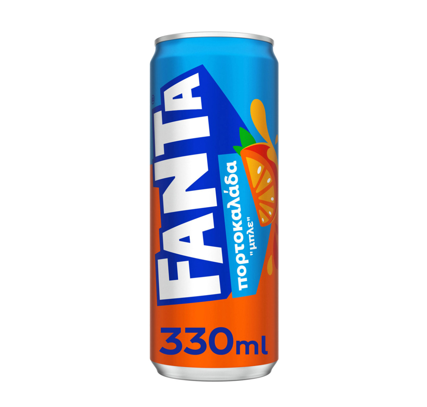 Fanta Blue Box Orange without carbonated 330ml 24t (1001003105)