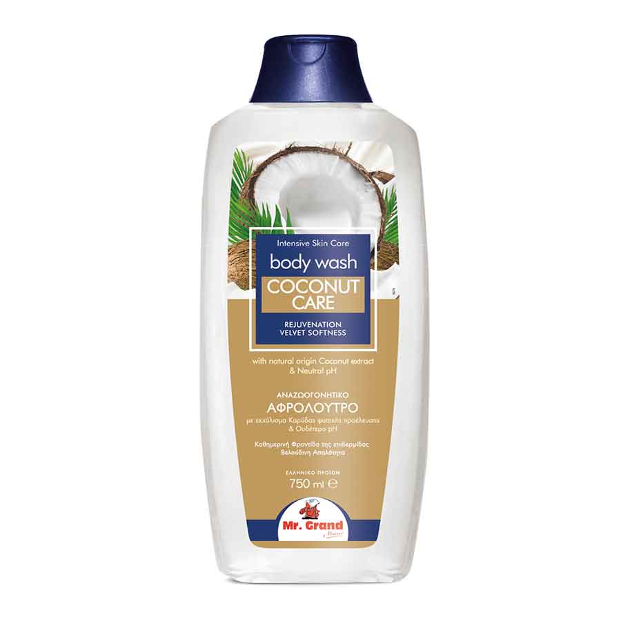 MR GRAND ΑΦΡΟΛΟΥΤΡΟ 750ml - (COCONUT CARE) (Σ6) (5202663112648)