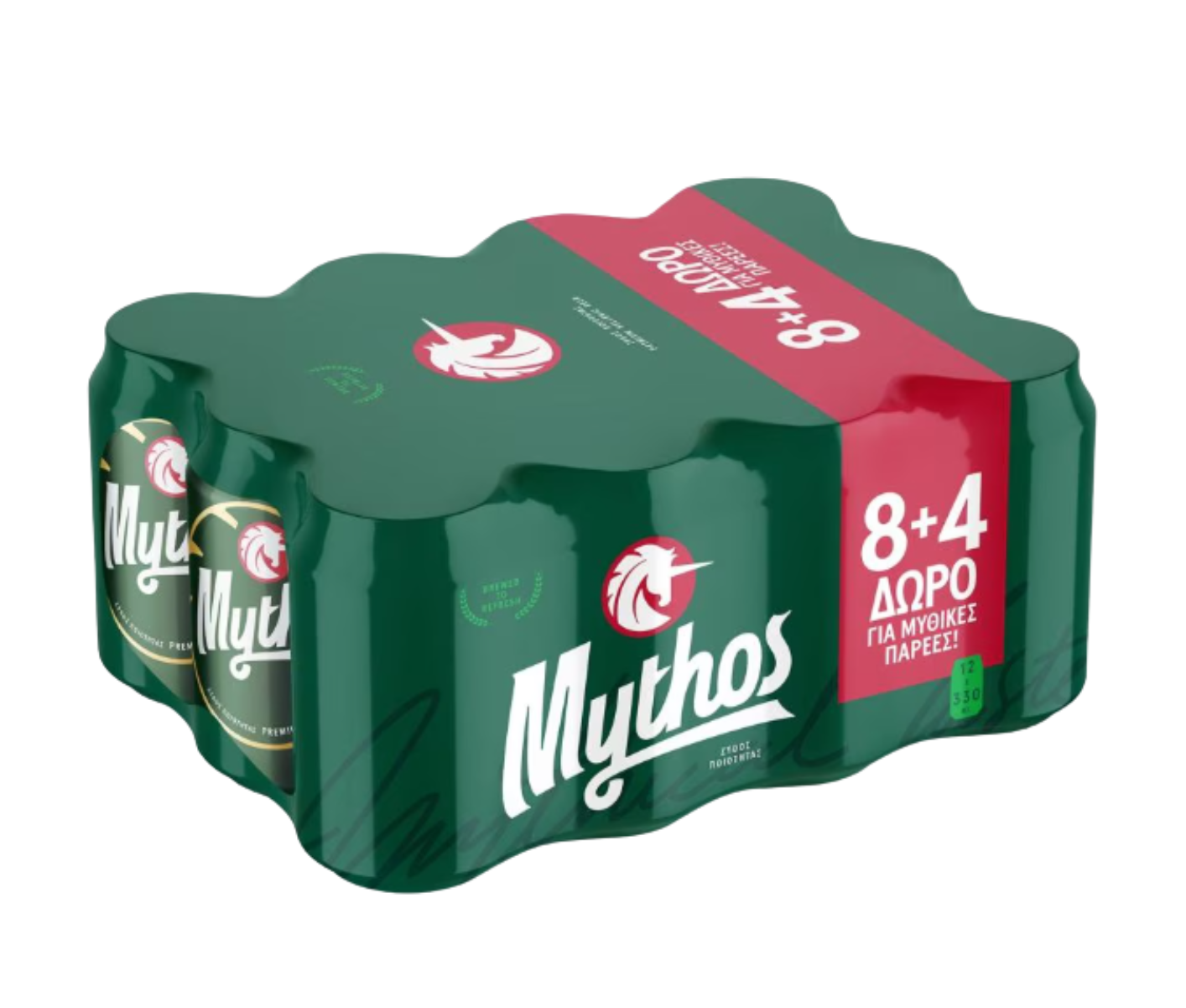 Mythos Lager Box 12x330ml 2pcs (711105)
