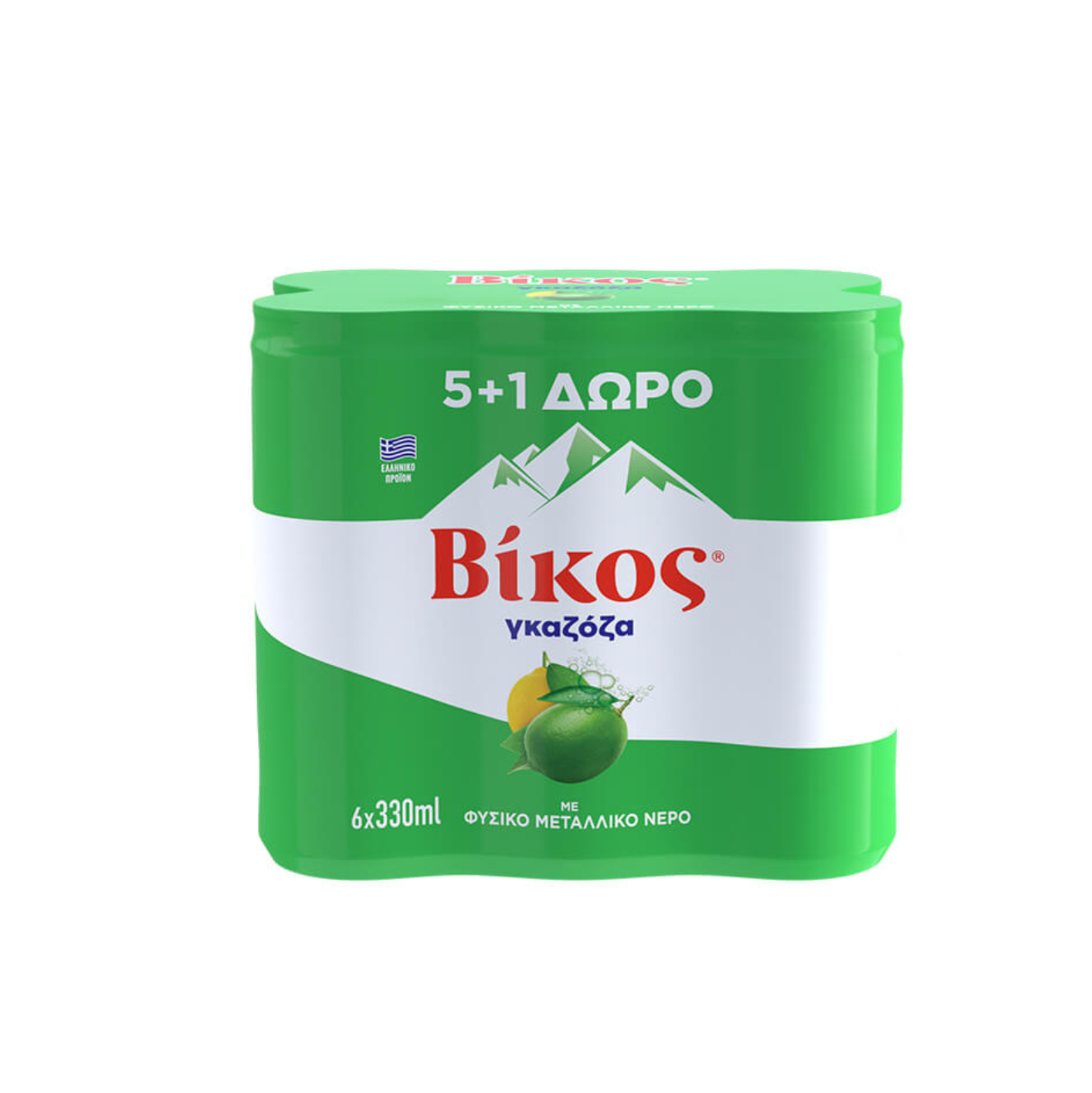 ΒΙΚΟΣ ΓΚΑΖΟΖΑ ΚΟΥΤΙ 330ml. - (5+1 ΔΩΡΟ) (Σ4) (5201946912715)