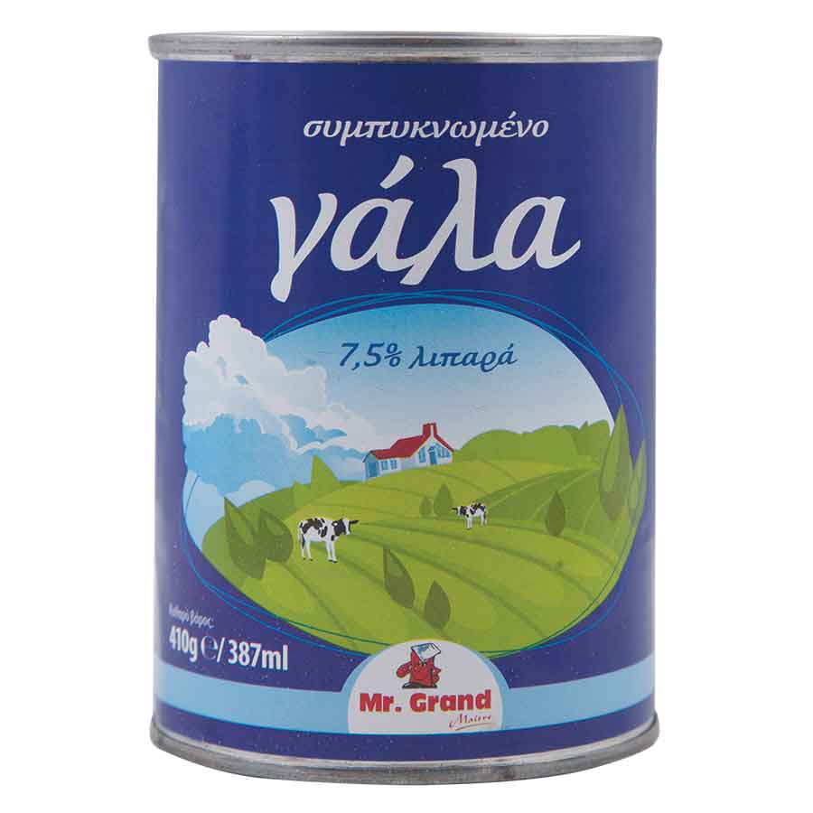 MR GRAND ΓΑΛΑ ΕΒΑΠΟΡΕ 7,5% ΛΙΠ 410gr. (Σ48) (5203278017090)