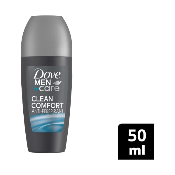 DOVE ROLL-ON MEN + CARE 50ml - (CLEAN COMFORT) (Σ6) (59096740)