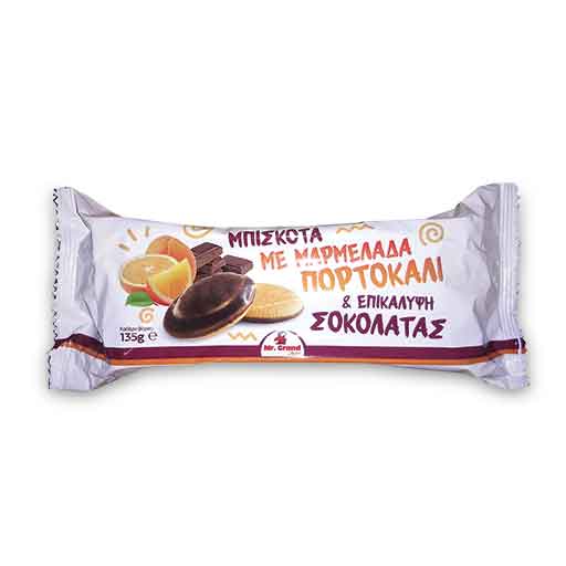 MR GRAND ΜΠΙΣΚΟΤΑ ΜΑΡΜΕΛΑΔΑ ΠΟΡΤΟΚΑΛΙ 135gr. (Σ14) (5203278045925)