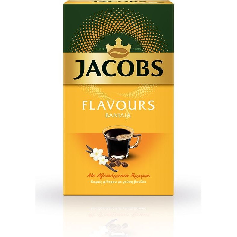 Jacobs Filter Coffee with Vanilla Aroma 250gr 12t (5201530028037)
