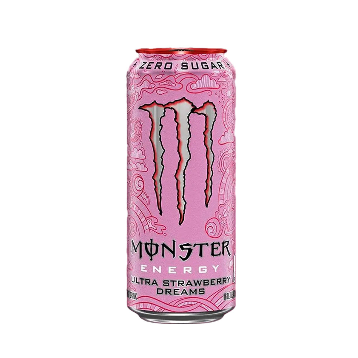 MONSTER ENERGY DRINK 500ml - (ULTRA STRAWBERRY DREAMS) (Σ24) (5056784903735)