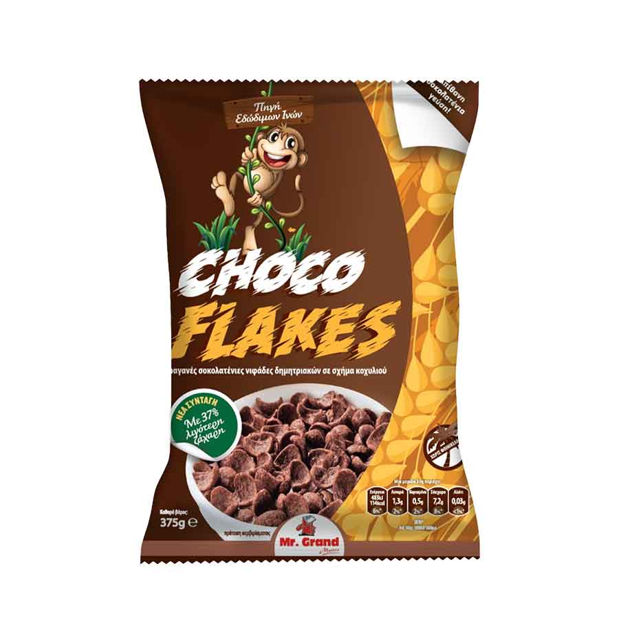MR GRAND ΔΗΜΗΤΡΙΑΚΑ 375gr. - (CHOCO FLAKES) (Σ12) (5203278056525)