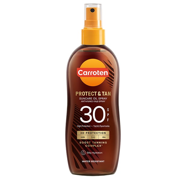 CARROTEN OIL TAN & PROTECT SPRAY SPF30 150ml (Σ6) (5201314180296)