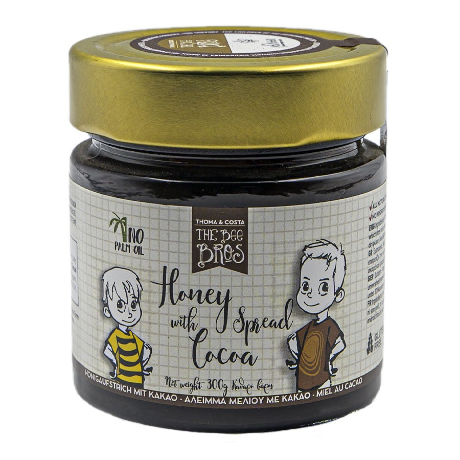 THE BEE BROS ΑΛΕΙΜΜΑ ΜΕΛΙΟΥ 300gr - (ΚΑΚΑΟ) (Σ12) (5214000075486)