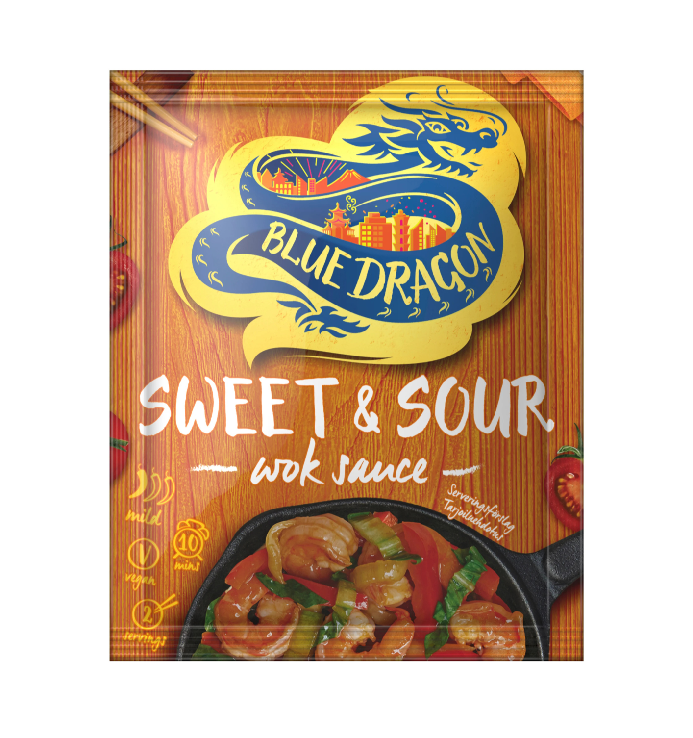 BLUE DRAGON ΣΩΣ ΓΛΥΚΟΞΙΝΗ 120ΓΡ 12τ (5010338018245)