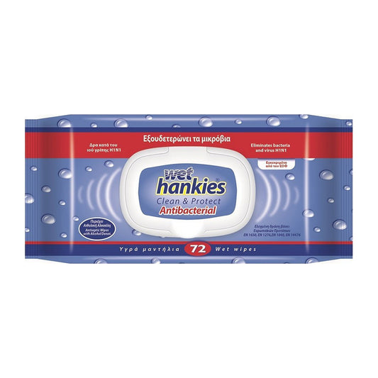 HANKIES ΥΓΡΟΜΑΝΤΗΛΑ THICK ANTIB. 72Τ 16τ (5201263007064)