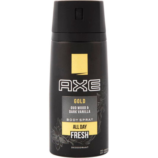 Axe Gold Oud Wood & Dark Vanilla Αποσμητικό 24h σε Spray 150ml 6τ (6001087375115)