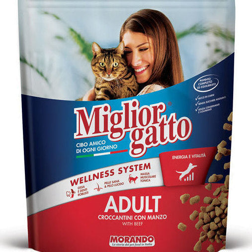 MIGLIOR ΓΑΤΟΤΡΟΦΗ ΚΡΟΚΕΤΑ 400gr. - (ΜΟΣΧΑΡΙ) (Σ6) (8007520010504)