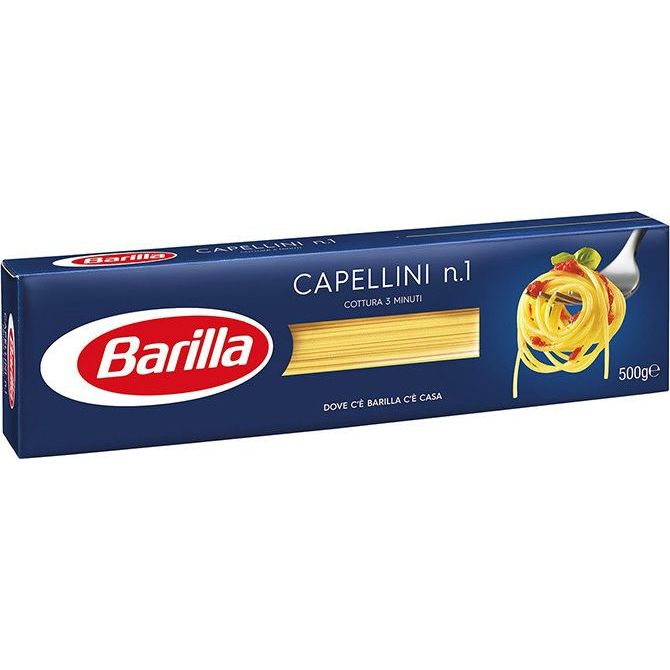Barilla Νο1 Spaghetti Capellini 500gr 15τ (8076800195019)