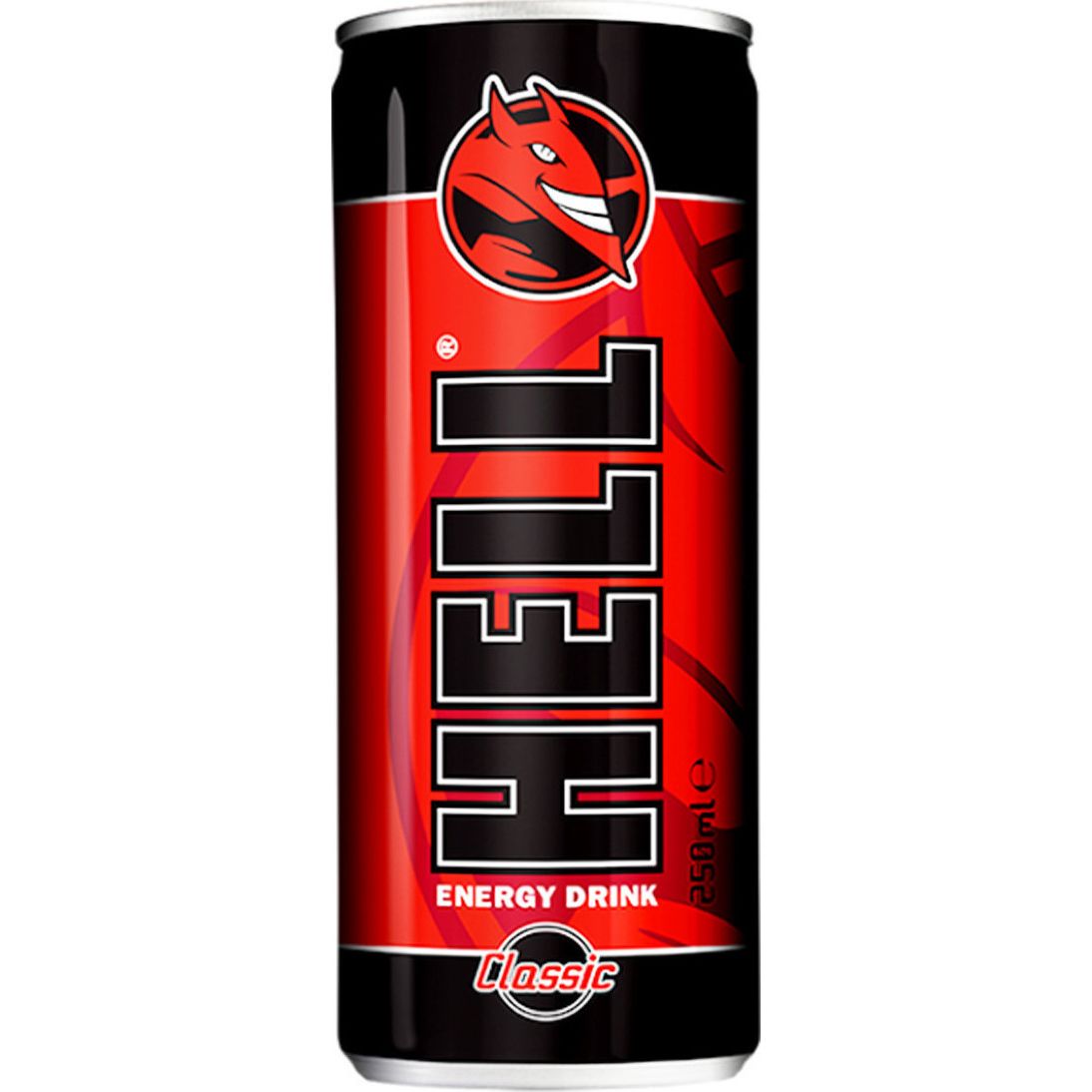Hell Classic Carbonated Energy Drink Box 250ml. 24m (5999884034469)
