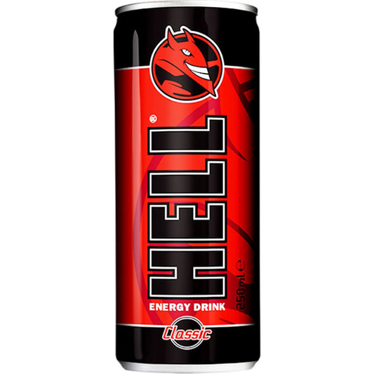 ENERGY DRINK HELL CLASSIC 250ML 24τ (5999884034469)