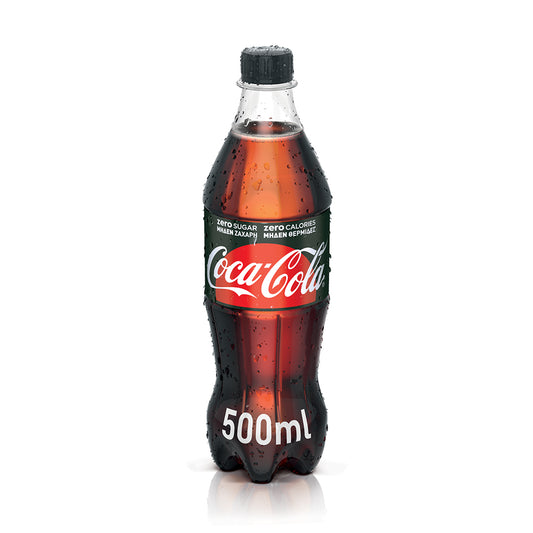 3Ε COCA COLA ZERO ΜΠΟΥΚΑΛΙ 500ML 24τ (5449000134332)