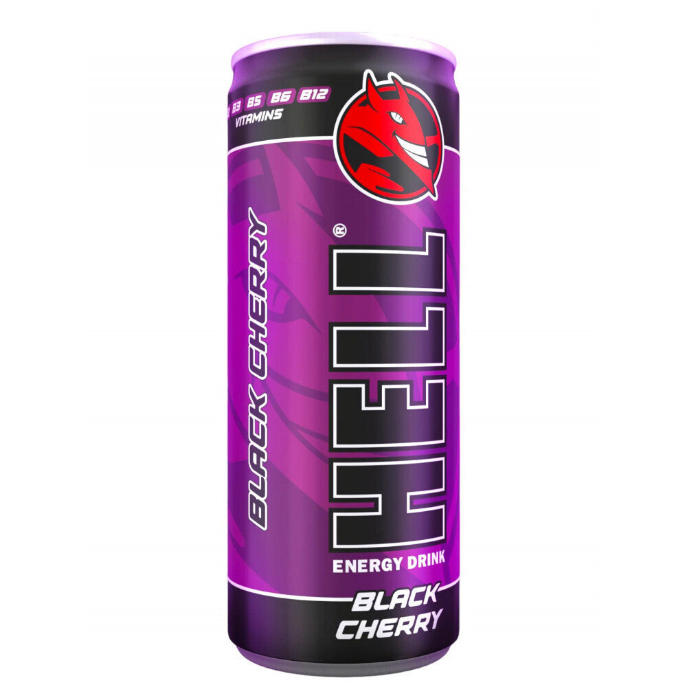 Hell Energy Drink Black Cherry Box 250ml 24t (5999571051434)