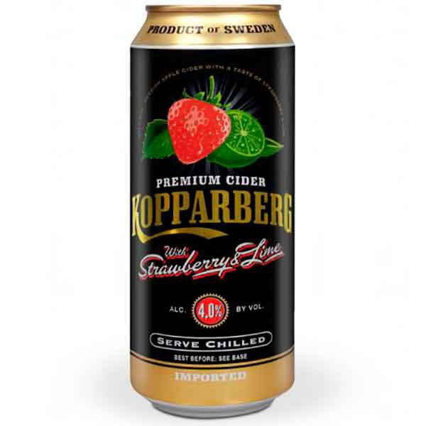 Beer Kopparberg Strawberry & Lime Cider Box 500ml 24t (7393714374004)