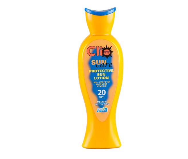 Clio Sunscreen Lotion with Aloe Vera & Vitamin E SPF20 200ml (3800034105552)