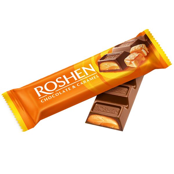 ROSHEN ΜΠΑΡΑ ΣΟΚ. ΣΟΚΟΛ.&CARAMEL 30ΓΡ (Σ30) (4823077636875)