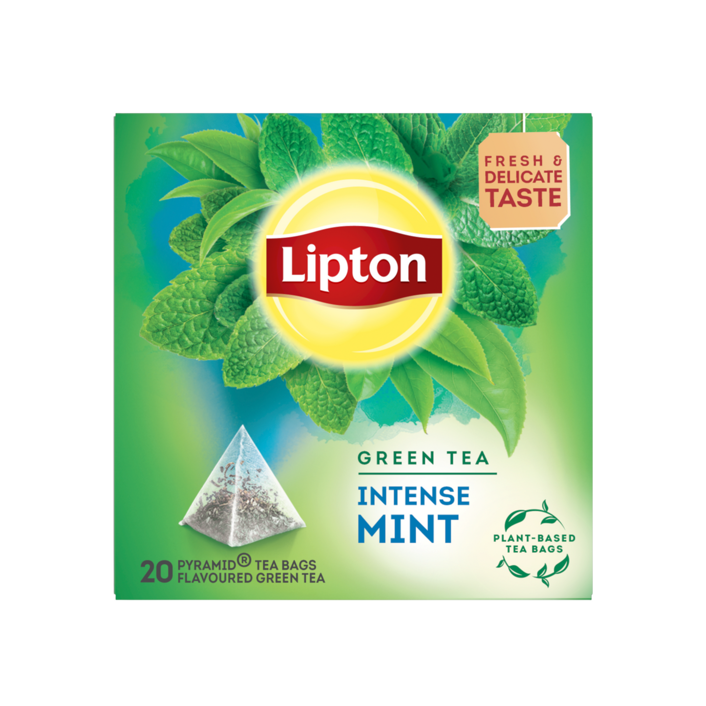 LIPTON ΠΡΑΣΙΝΟ ΤΣΑΙ ΠΥΡΑΜΙΔΑ (20x1.6gr) - (ΜΕΝΤΑ) (Σ12) (5063270108284)