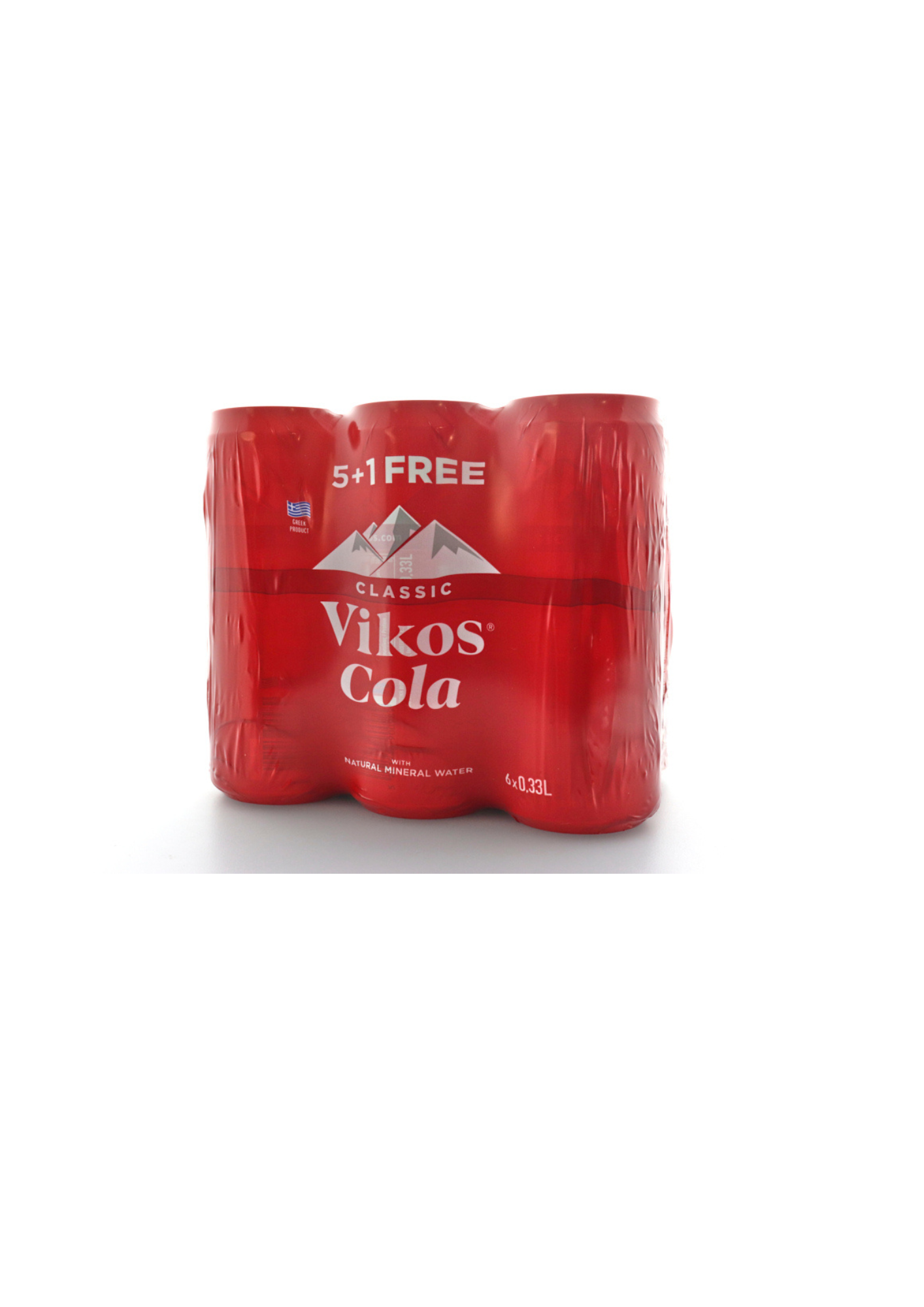 ΒΙΚΟΣ COLA ΚΟΥΤΙ 330ML 5+1Δ 4σ (5201946912654)