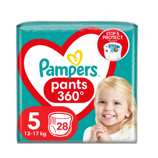 PAMPERS ΠΑΝΕΣ PANTS No5 12-17KG 28Τ 3τ (8006540069714)