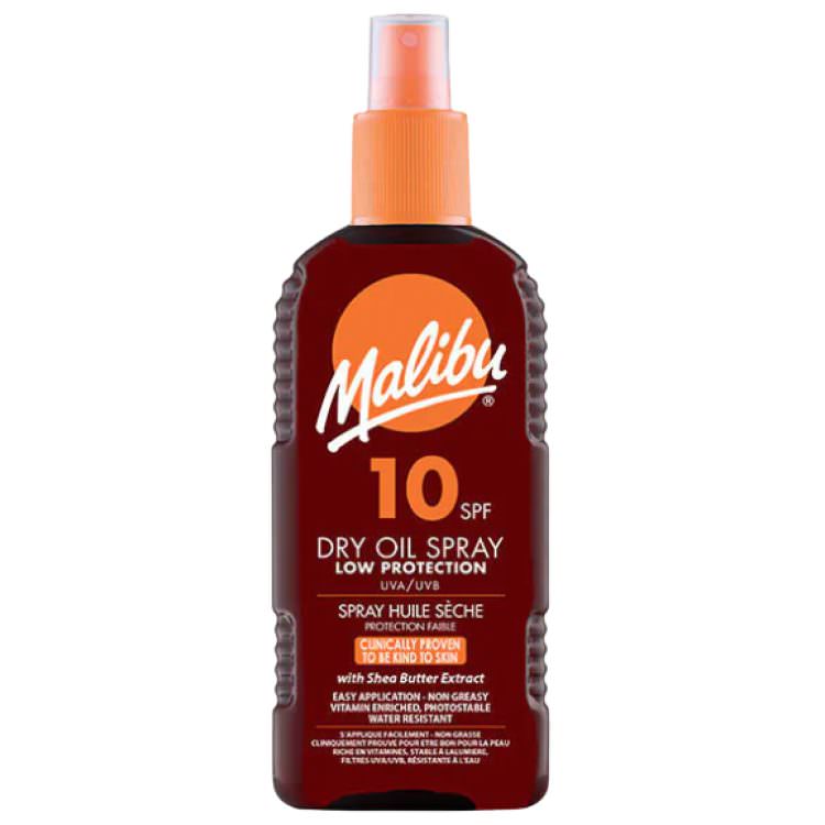 Malibu Dry Oil Spray SPF10 200ml (5025135115226)
