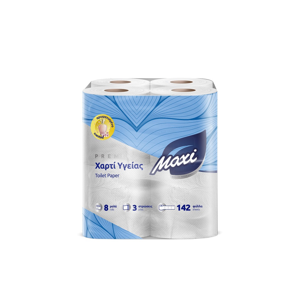 MAXI ΧΑΡΤΙ ΥΓΕΙΑΣ ALOE VERA 3Φ 8*80gr (5202505010217)