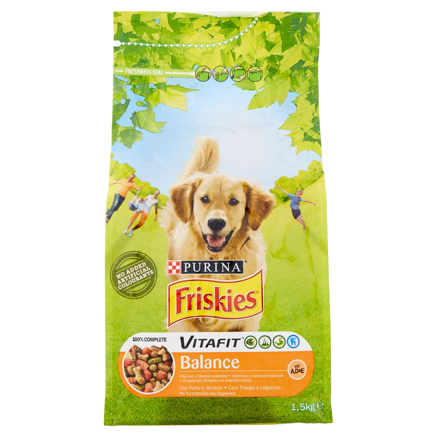 Purina Friskies Vitafit Balance 1,5kg Ξηρά Τροφή για Ενήλικους Σκύλους με Κοτόπουλο (8000550505927)