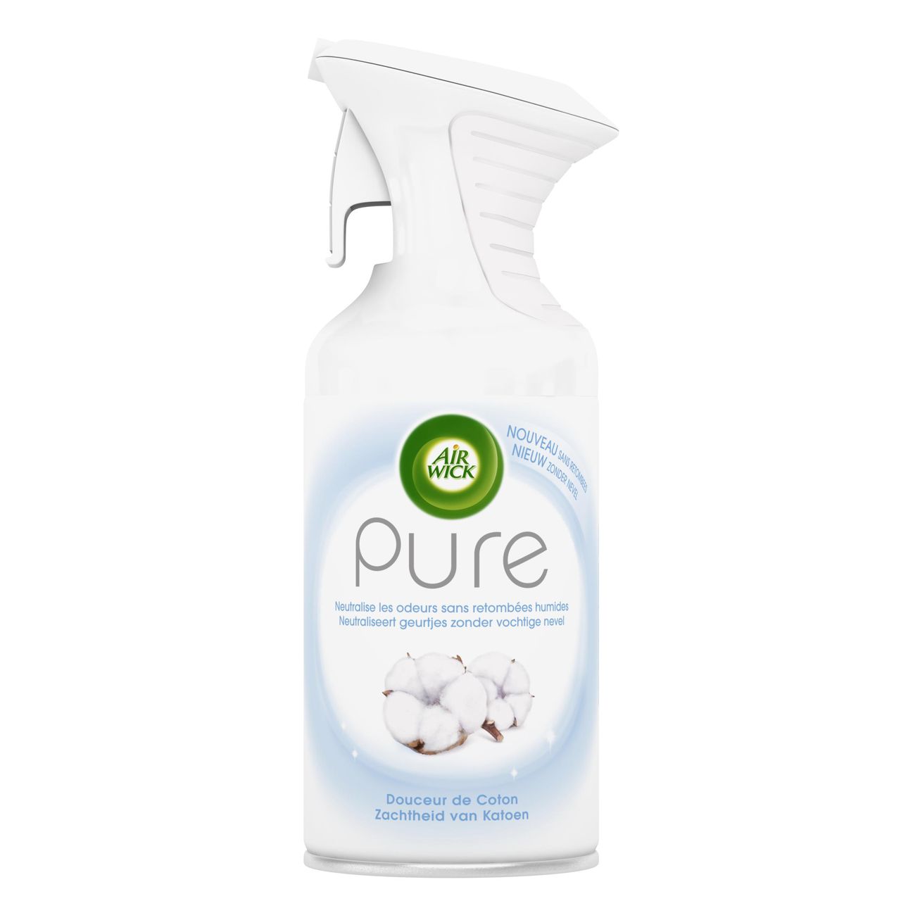 Airwick Αποσμητικό Χώρου Pure Soft Cotton 250ml 4τ (3059943023161)