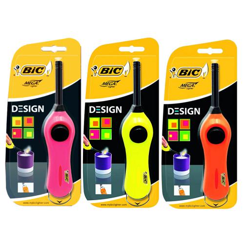Bic Αναπτήρας Megalighter Design Fluo (3086123341852)